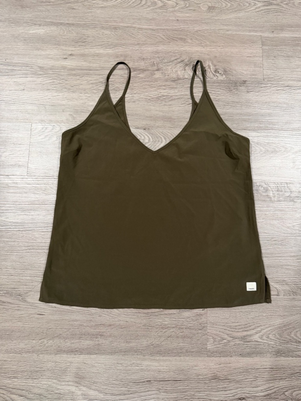 Vuori olive V-Neck Camisole Tank Top - Women